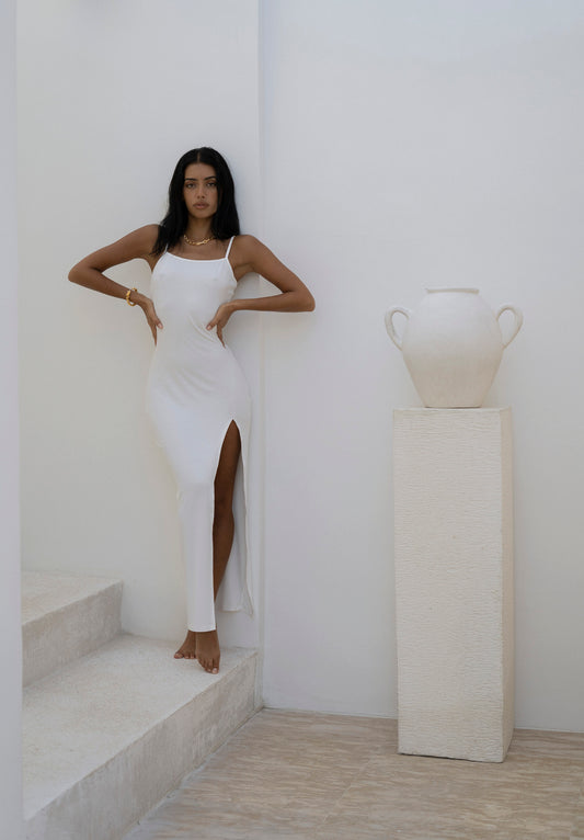 Ribbed Maxi Dress